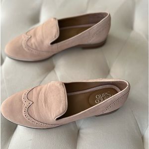 Franco Sarto Haydrian Women’s Loafer Flat in Blush, 9.5